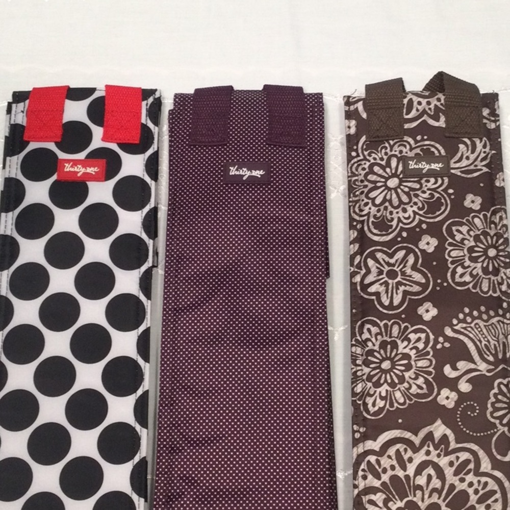 thirty-one Wine Insulated Bag with Handles NWOT